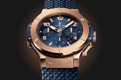 hublot chronograph blue big bang|Hublot big bang original.